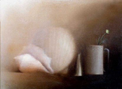 White Shell. Oil on Canvas. Moscow, 1975 25.5x20