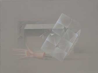 Gray Series No 2. Moscow 2000. Oil on Canvas. 32x24
