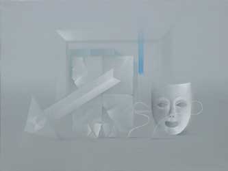 Gray Series No 3. Moscow 2000. Oil on Canvas. 32x24