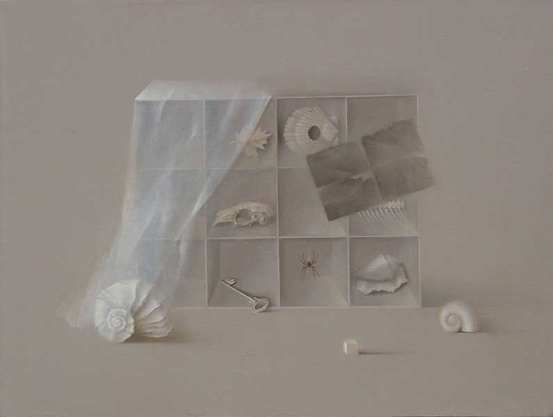 Gray Series No 5. Moscow 2000. Oil on Canvas 32x24