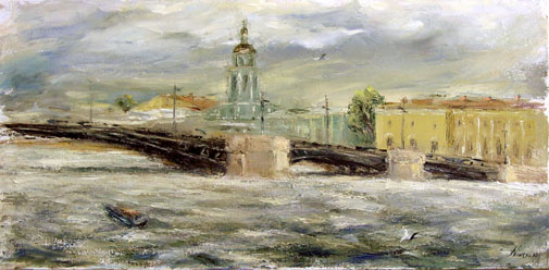 Vassilievsky Island, St.Petersburg, Russia